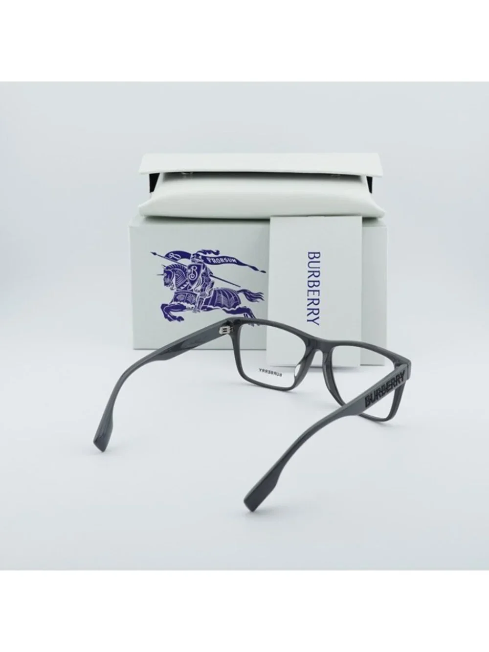 Burberry BE2393D 4185 Men Eyeglasses Grey 55mm Rectangle Frame - Picture 10 of 10